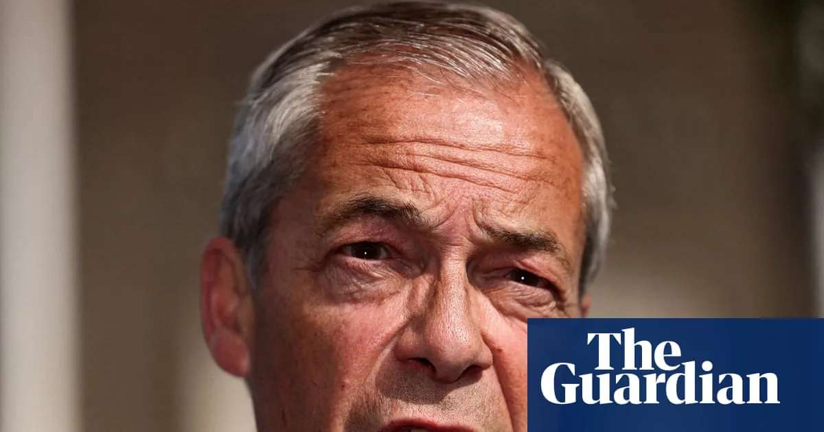 Farage Faces Scrutiny Over £5m Gift Disclosure and Russian Hack Claims