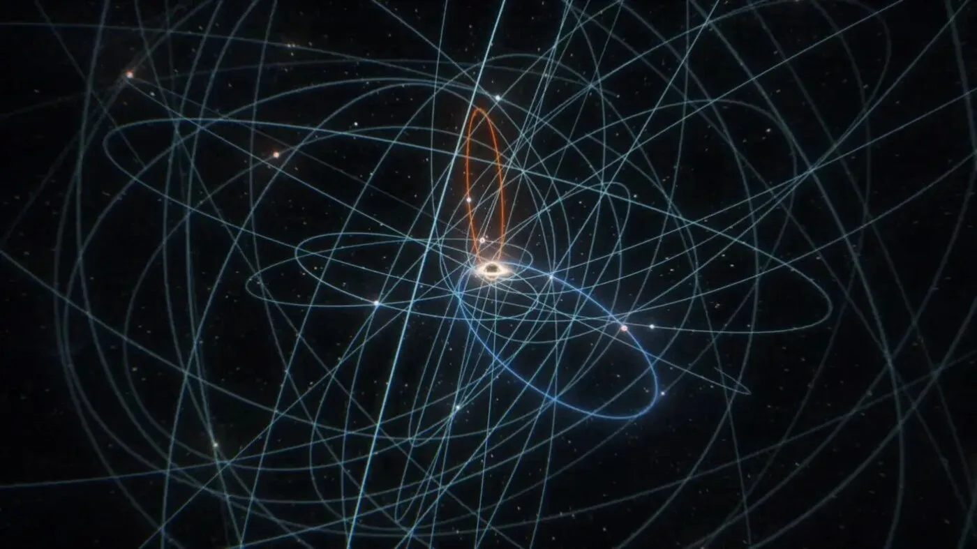 Fastest Known Star Detected Orbiting Black Hole at Milky Way's Center