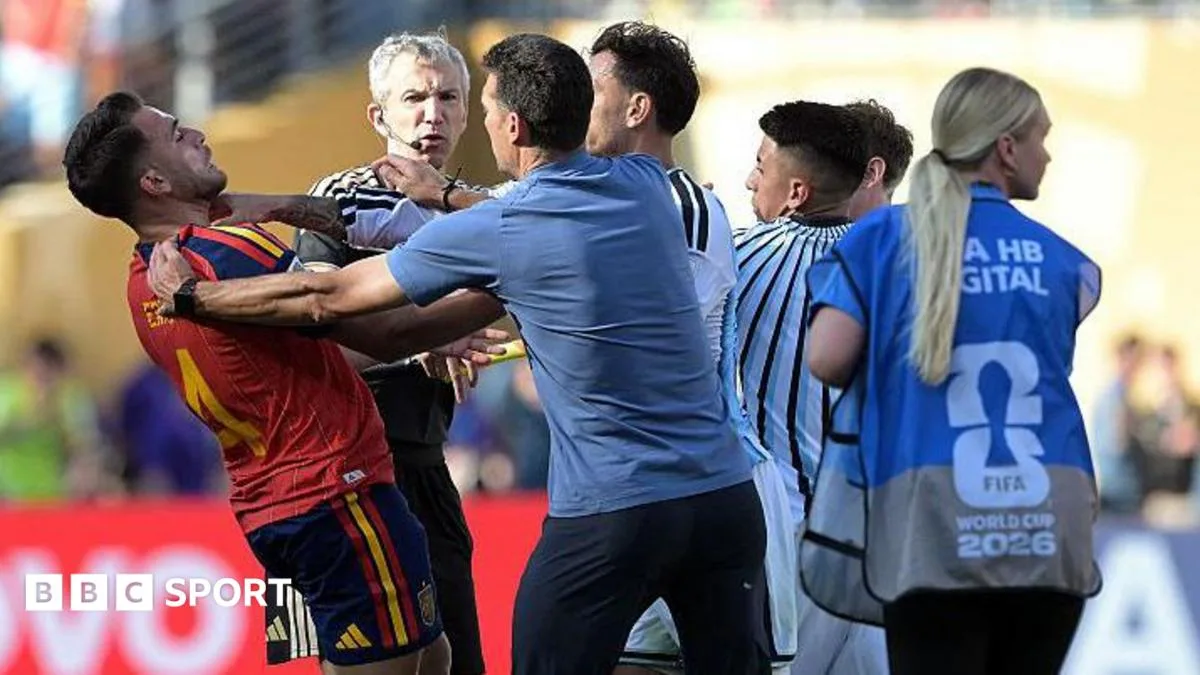 Robbie Williams Responds to Viral World Cup Final TV Incident