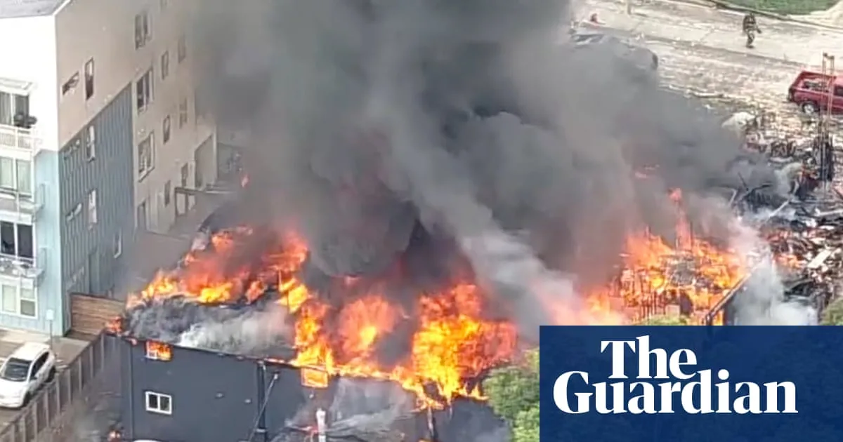 Fire and Possible Gas Explosion Destroys Dallas Apartment Building