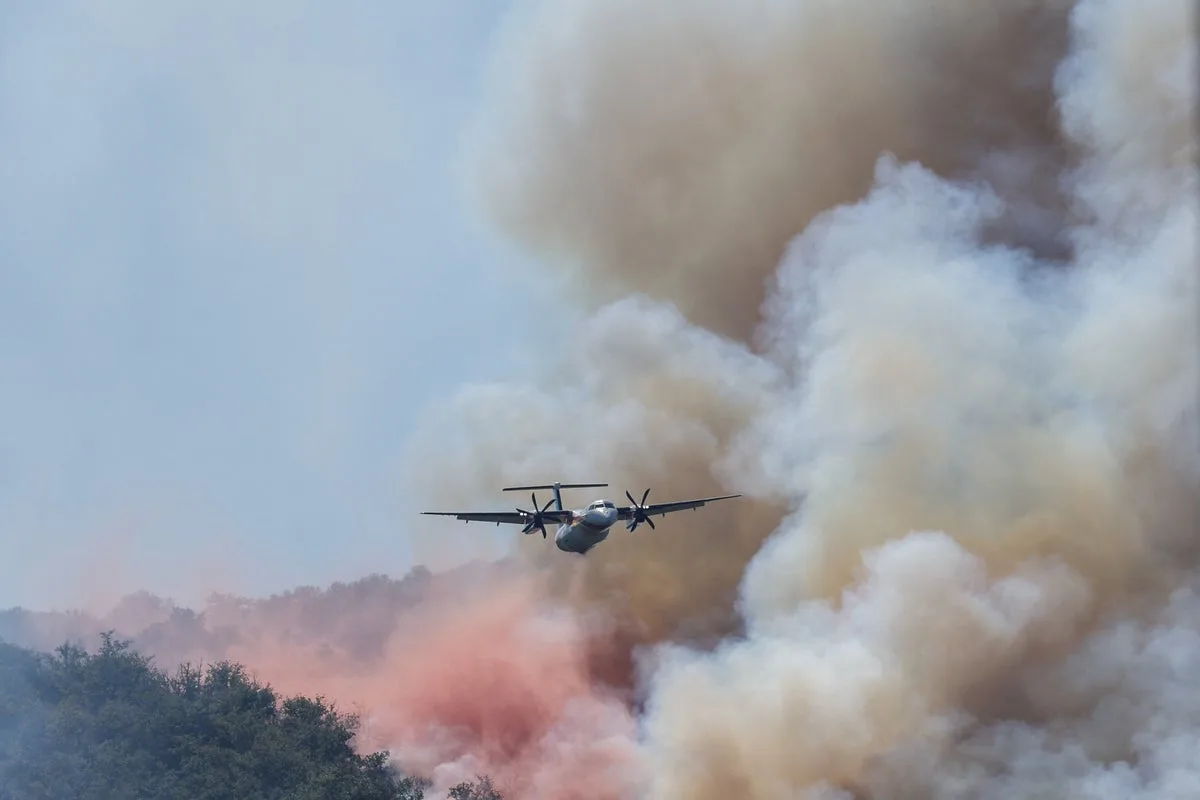 Firefighter Dies Battling Wildfire in French Alps During European Heatwave