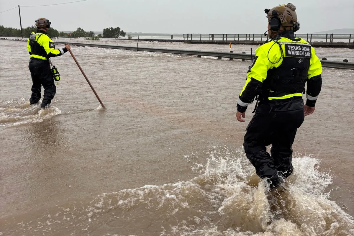 Flash Flood Emergency Declared in Texas After Torrential Rains Hit Central and South Regions