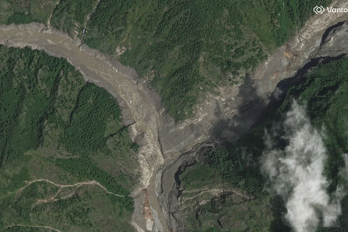 Flash Floods Destroy China-Nepal Border Crossing After Himalayan Glacier Collapse