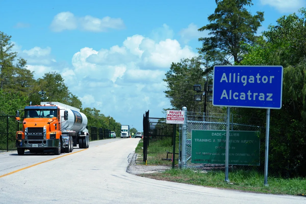 Florida Governor Announces Closure of 'Alligator Alcatraz' Detention Center