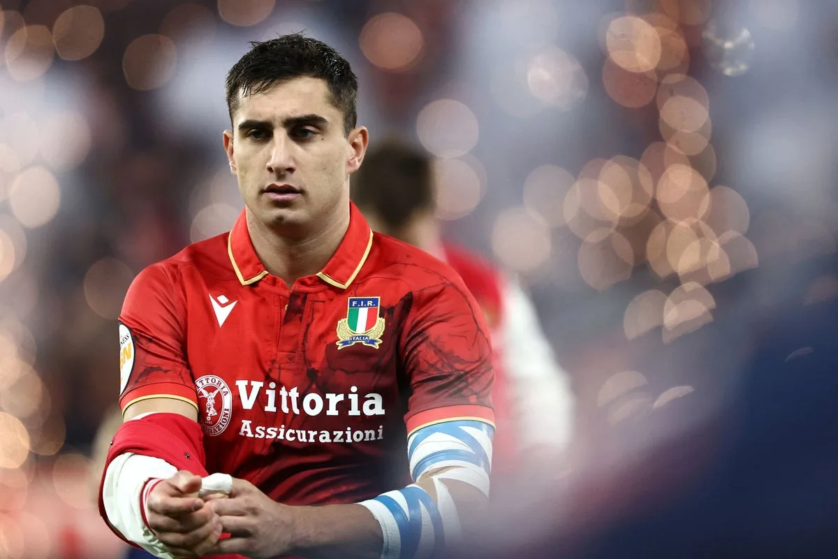 France Defeats Italy in Six Nations Rugby; Italy Wears Red Shirts