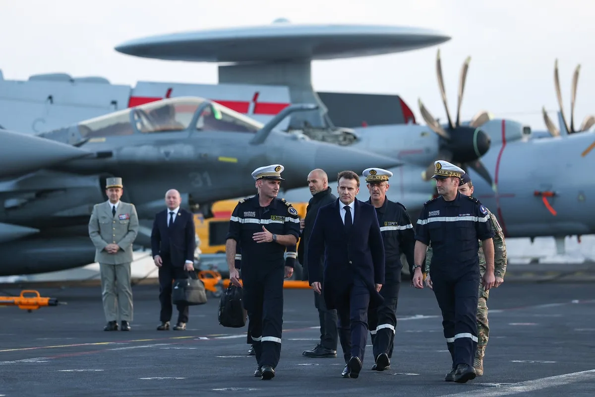 French Aircraft Carrier Group Moves Toward Red Sea and Gulf of Aden