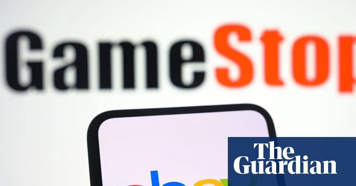GameStop Shares Drop After Announcing Bid to Acquire eBay for Over $55 Billion