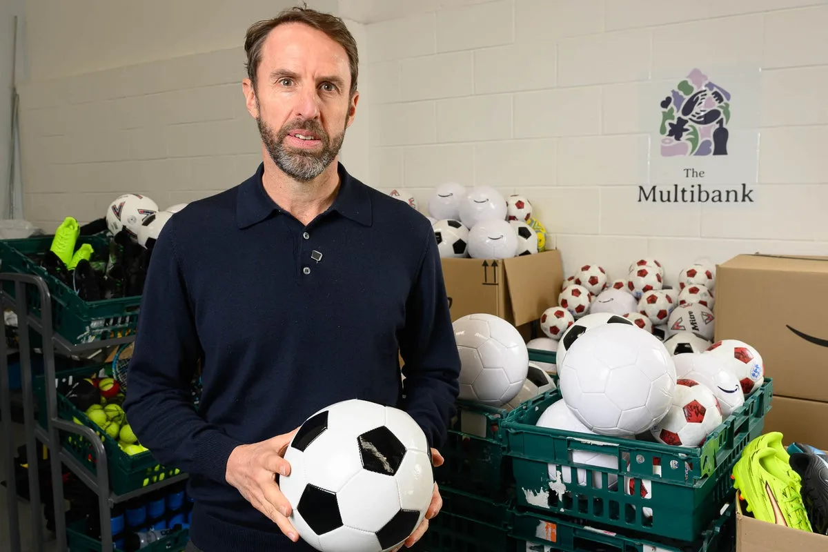 Gareth Southgate Highlights Families' Struggles to Afford Sports Kit for Children