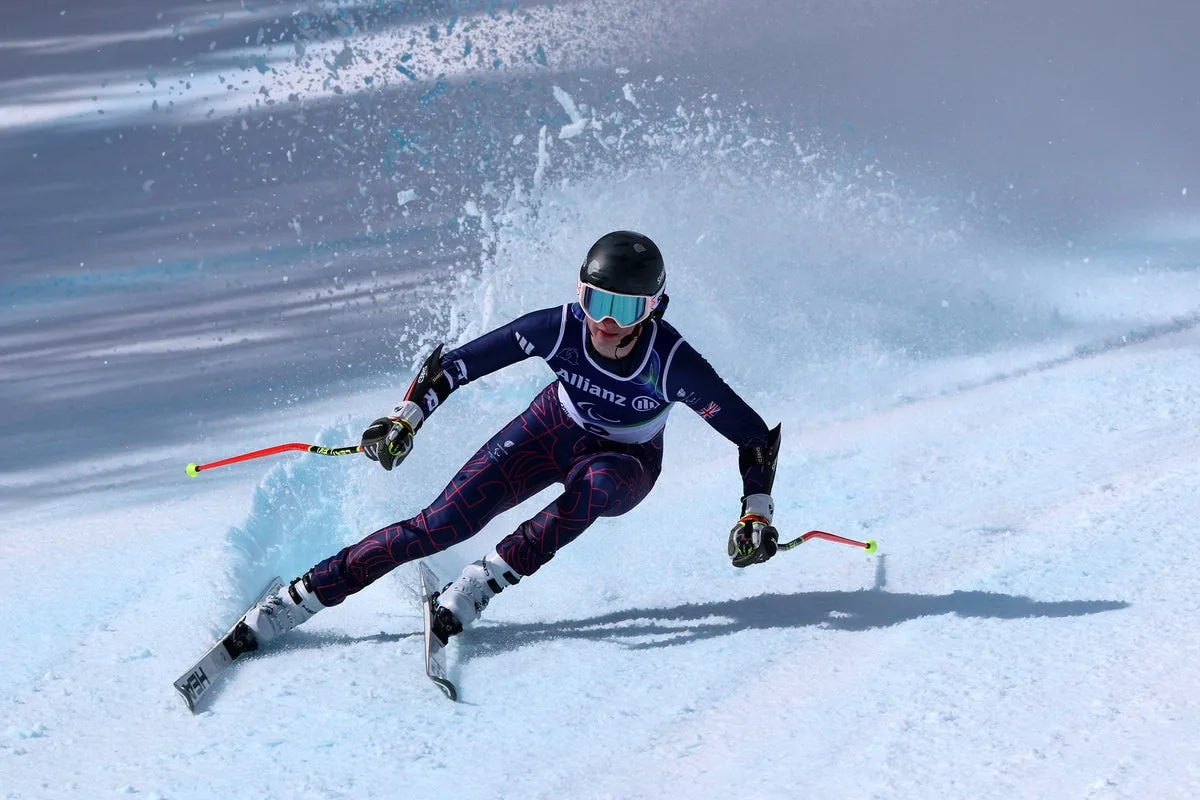 GB Para Alpine Skiers Finish Fourth and Sixth at Milano Cortina Paralympics
