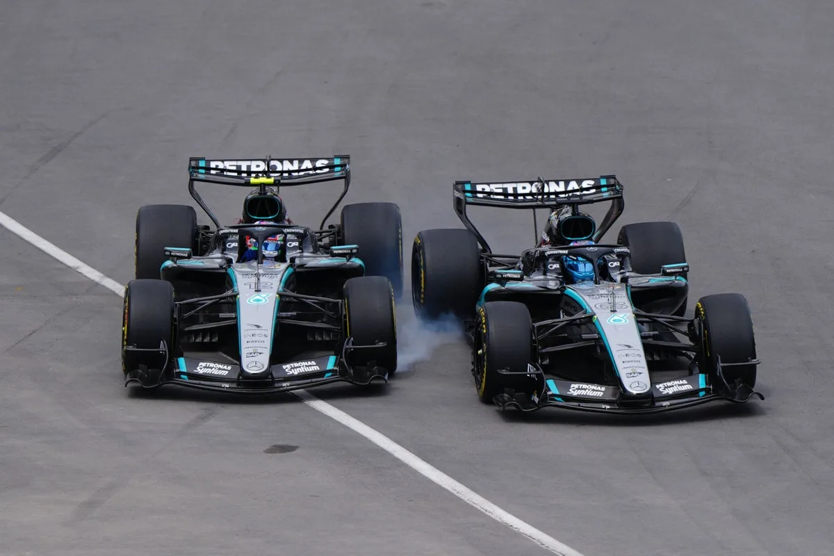 George Russell Wins Canadian Grand Prix Sprint After Battle With Kimi Antonelli