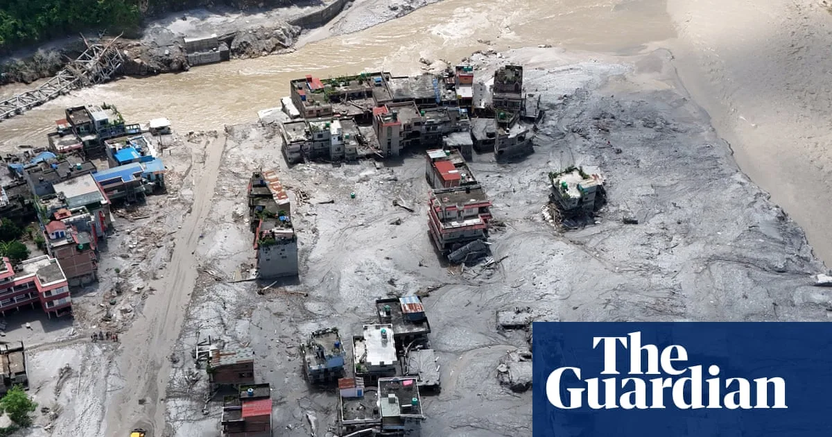 Flash Floods in Nepal and Tibet Linked to Glacier Collapse, Hundreds Dead or Missing