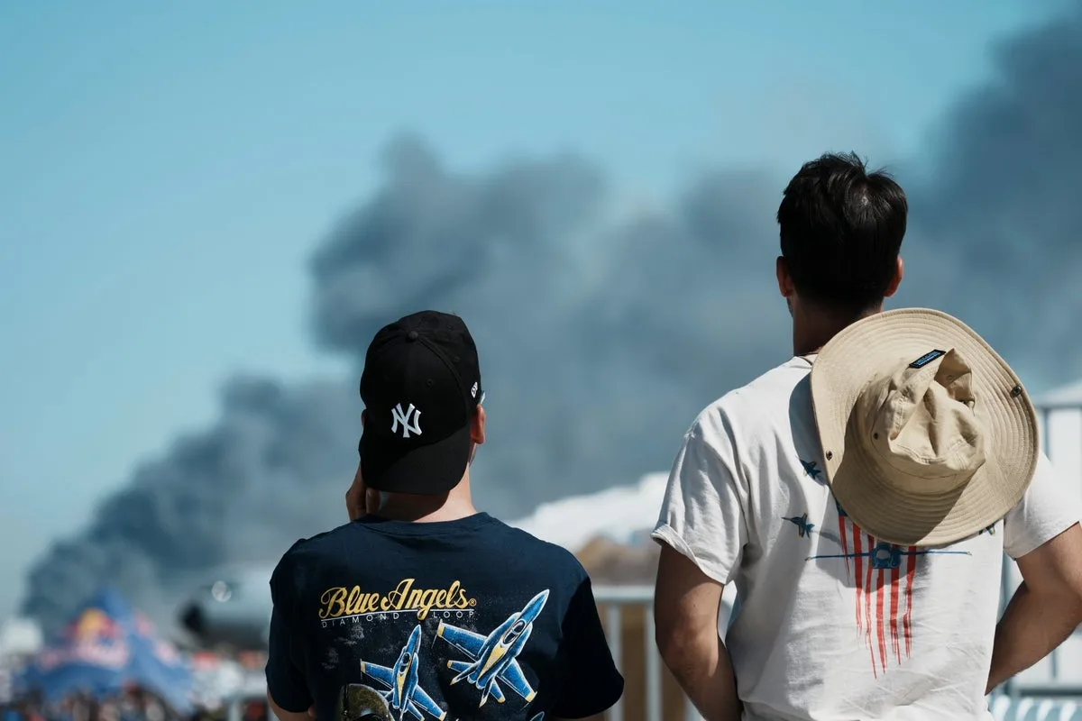 Greek Air Force F-4 Jet Crashes During Air Show Near Athens