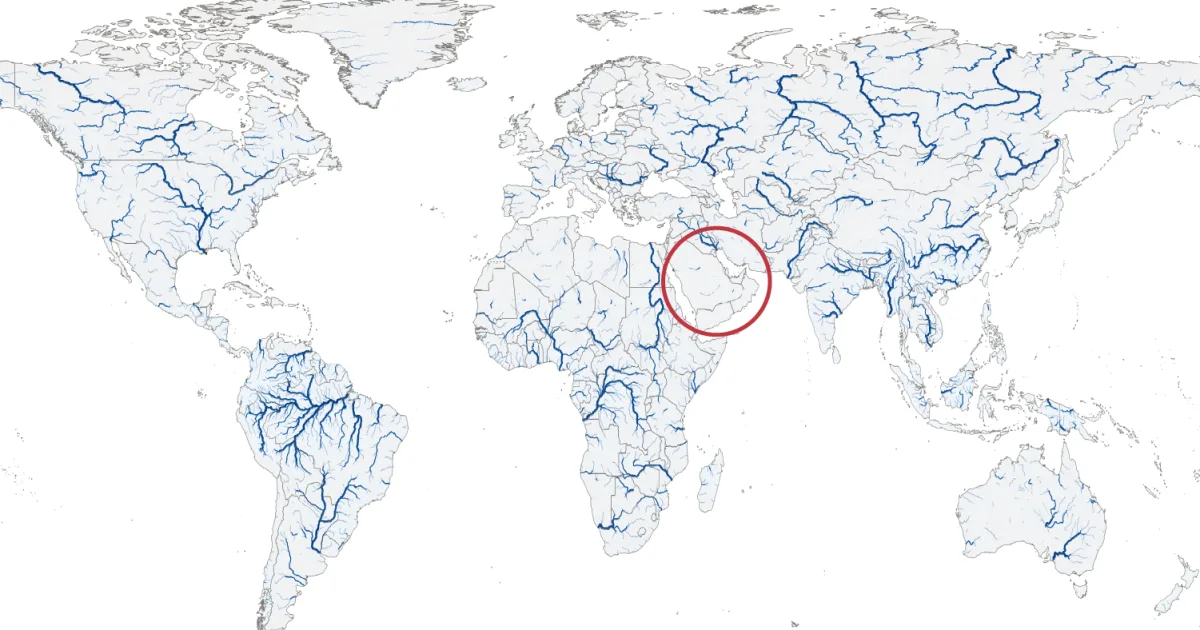 Gulf States Account for 40 Percent of Global Desalinated Water Production