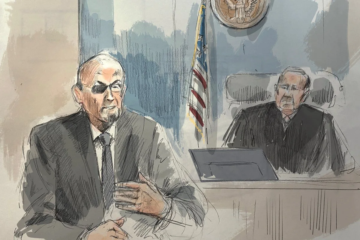 Salman Rushdie Attacker Convicted of Federal Terrorism Charges in 2022 Stabbing