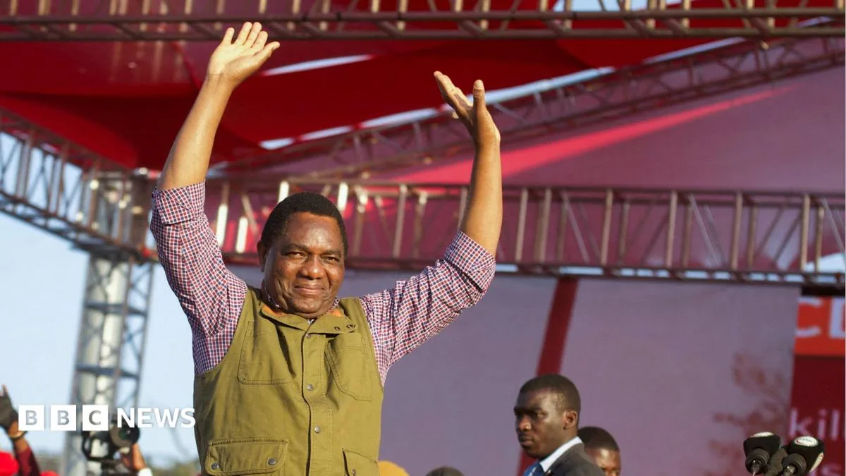 Hakainde Hichilema Wins Zambia Presidential Election with 60 Percent of Votes