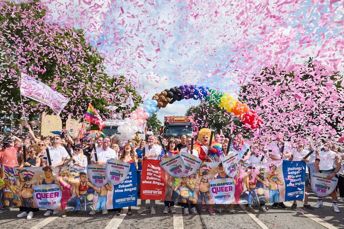 Hamburg and Amsterdam Hold Pride Events After Deadly Berlin Parade Attack