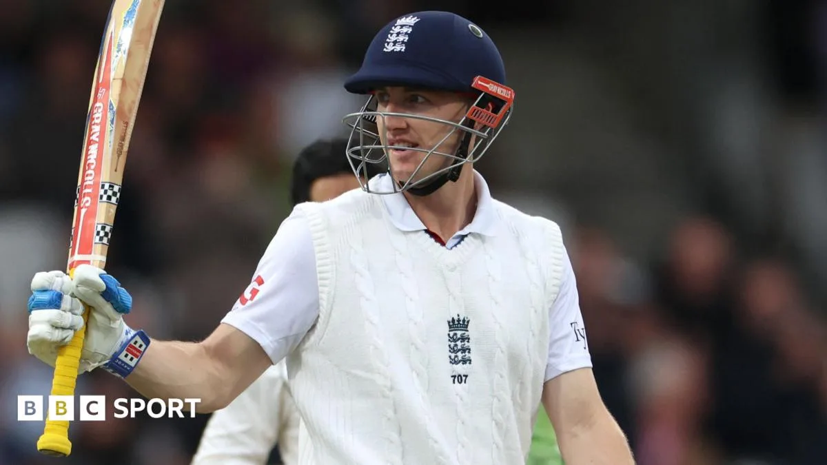 Harry Brook Scores 91 as England Builds Lead Over Pakistan at Headingley