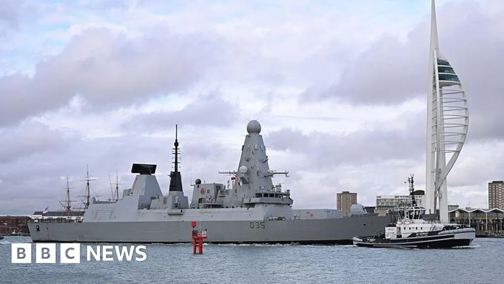HMS Dragon Docks in Mediterranean After Technical Issue During Cyprus Mission