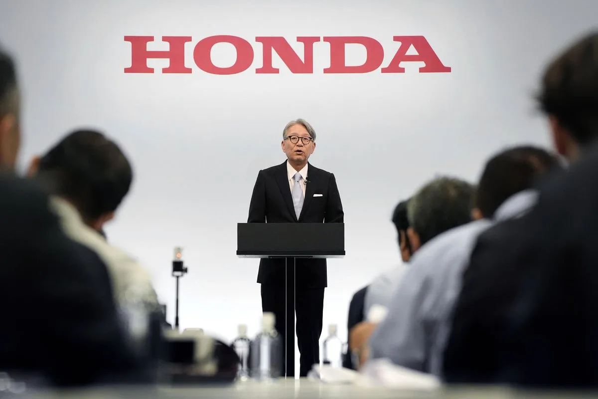 Honda Reports First Annual Loss Linked to Electric Vehicle Strategy Shift