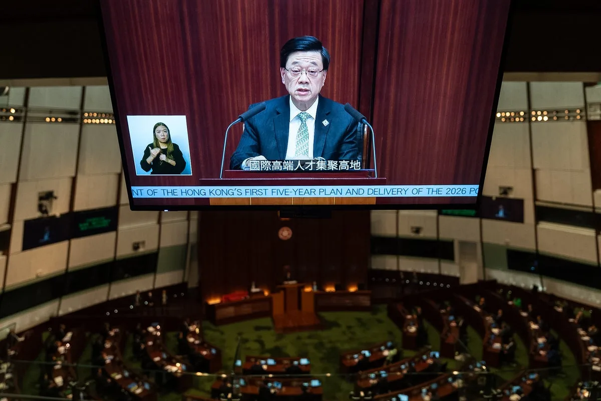 Hong Kong Unveils First Five-Year Plan to Expand Beyond Finance Sector