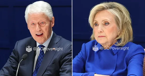 House Committee Releases Videos of Bill and Hillary Clinton Epstein Depositions