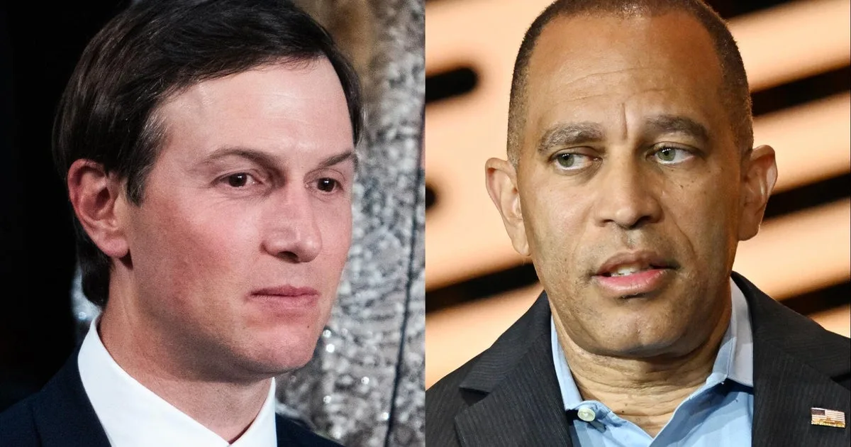 House Minority Leader Jeffries Held Private Meeting With Jared Kushner