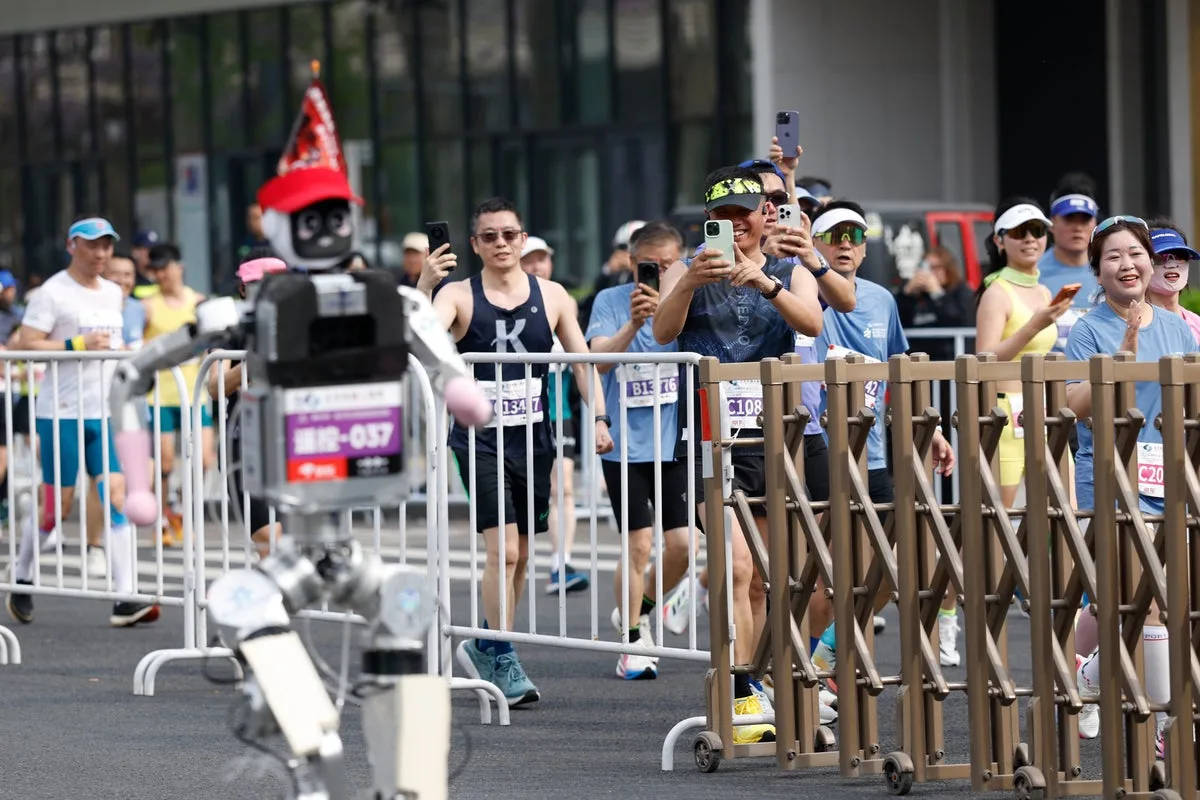 Humanoid Robot Breaks Human Half-Marathon Record in Beijing Race
