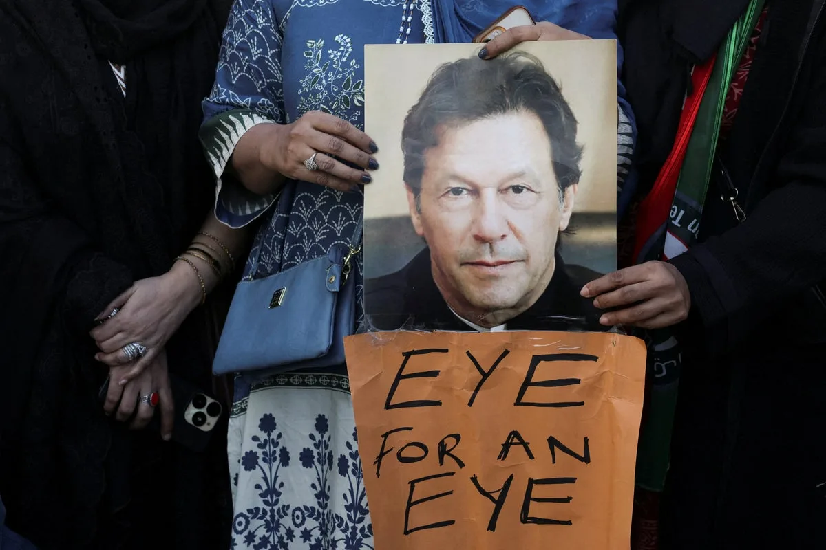 Imran Khan Hospitalized in Islamabad for Eye Injection Amid Family Concerns