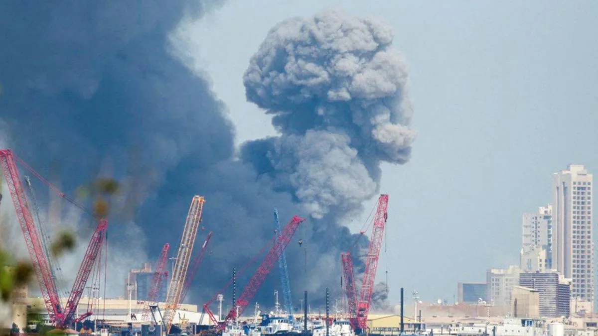 Iran launches missile strikes on Gulf Arab states, causing casualties and damage