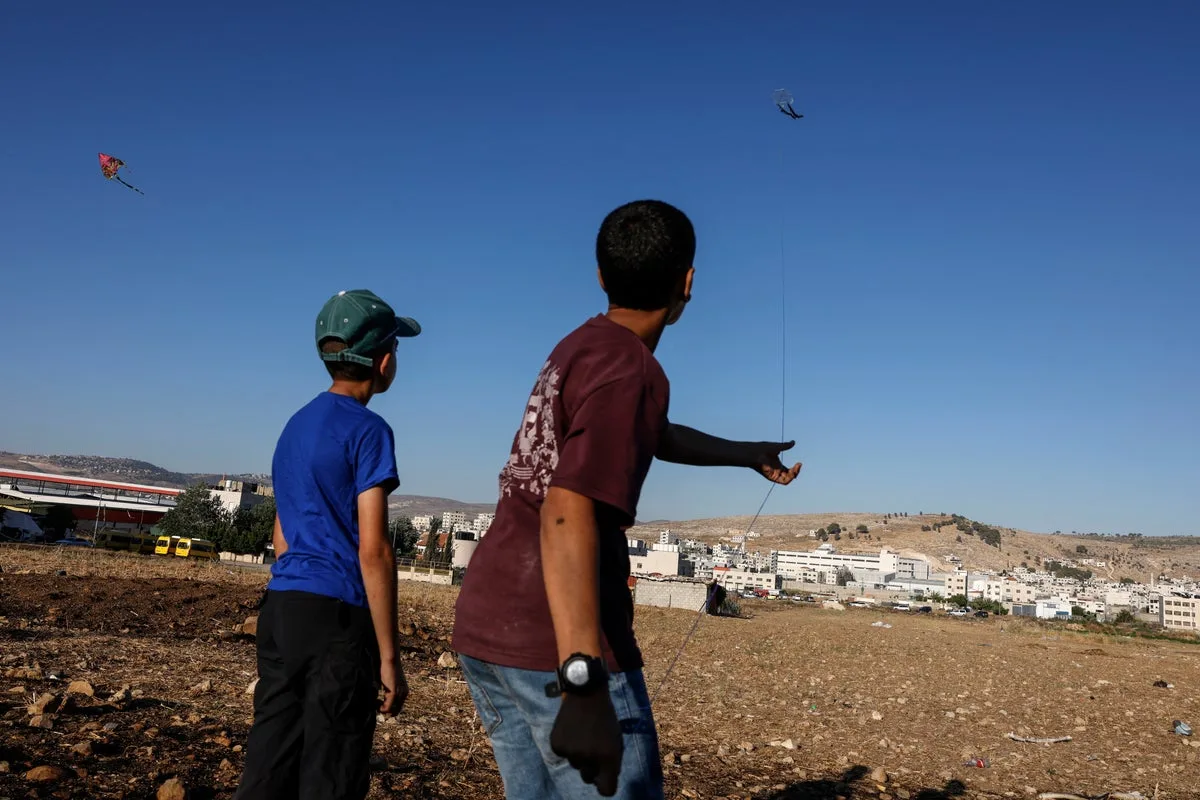 Israel Threatens to Shoot Down Kites Crossing From Gaza Amid Tensions