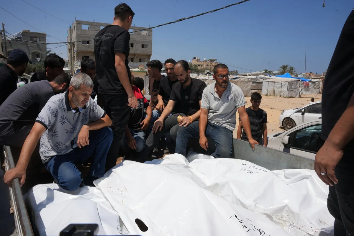 Israeli Airstrikes in Gaza Kill Dozens, Including Family in Deir el-Balah