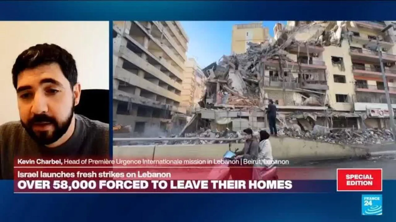 Israeli Airstrikes in Lebanon Cause Hundreds of Deaths and Mass Displacement