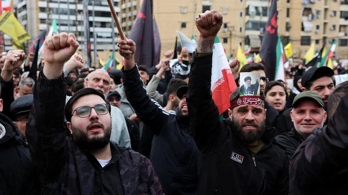 Israeli Airstrikes Hit Beirut After Hezbollah Launches Projectiles From Lebanon