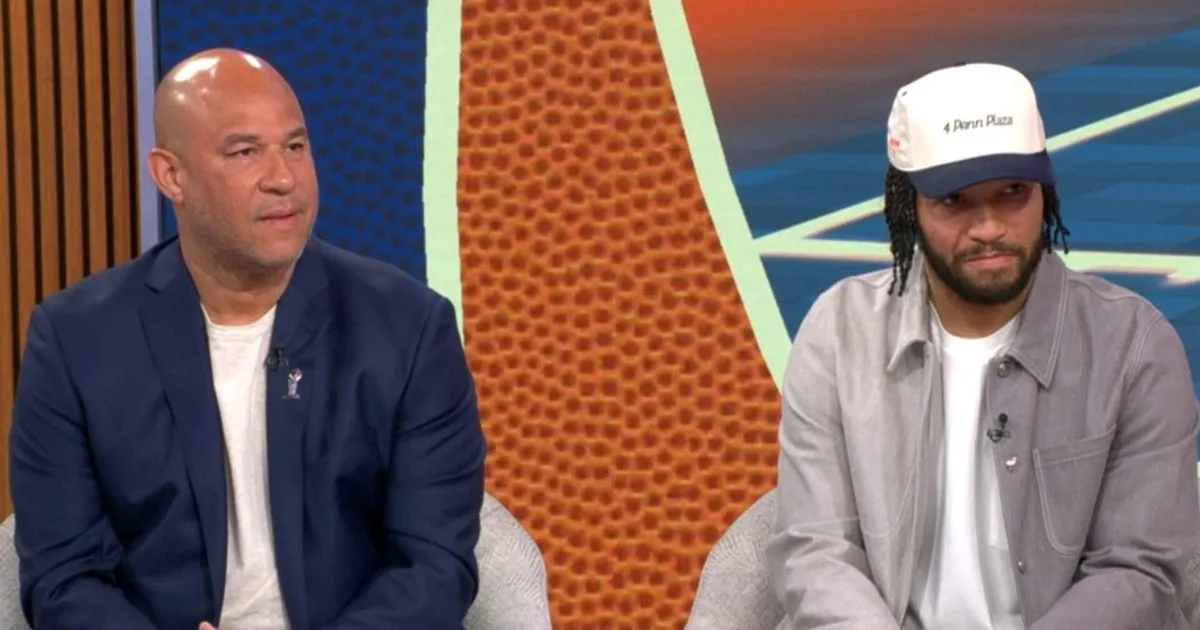 Jalen Brunson and Father Celebrate Knicks' NBA Championship Win Together