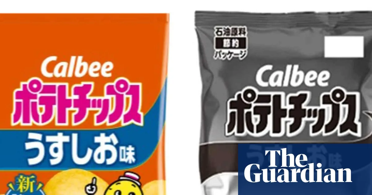 Japanese Snack Maker Calbee Switches to Black-and-White Packaging Amid Ink Shortage