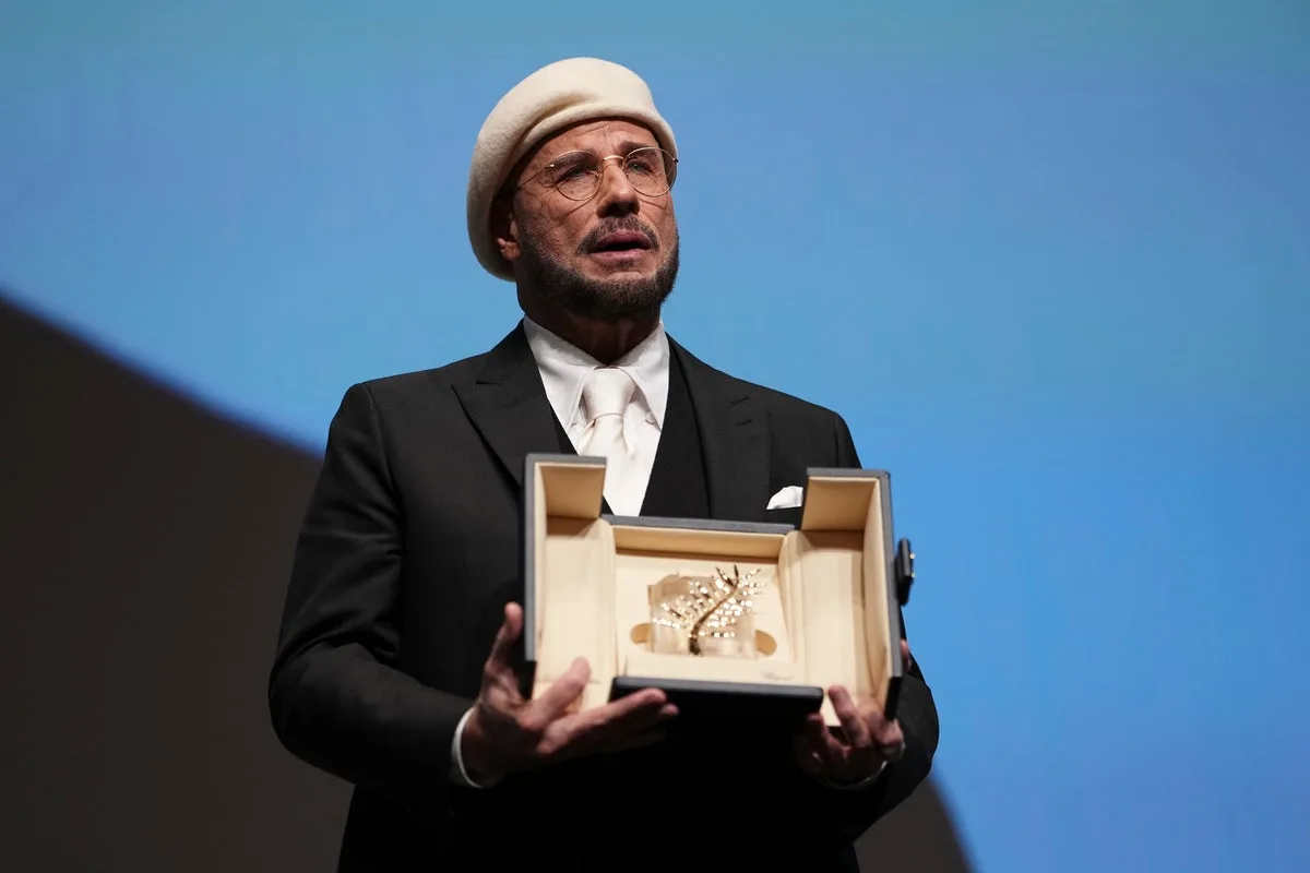 John Travolta Receives Surprise Honorary Palme d'Or at Cannes Film Festival