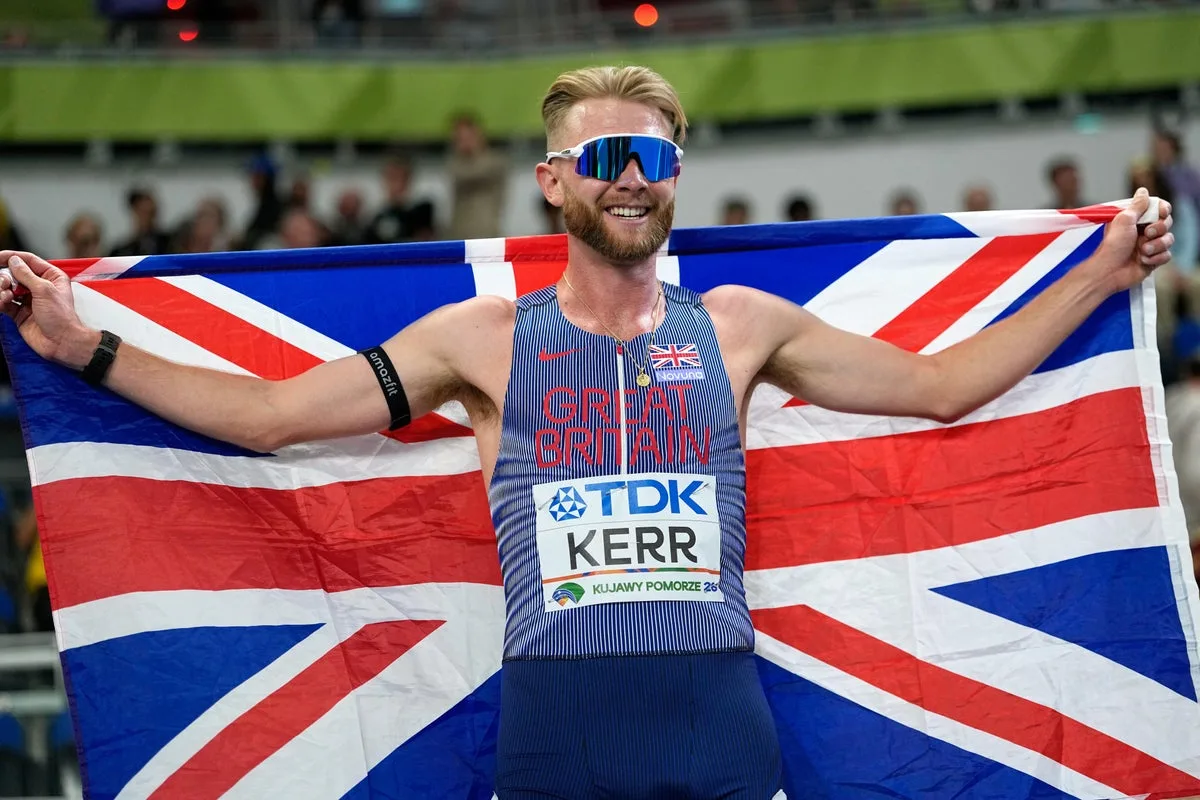 Josh Kerr Wins World Indoor 3,000m Title After Post-Injury Return