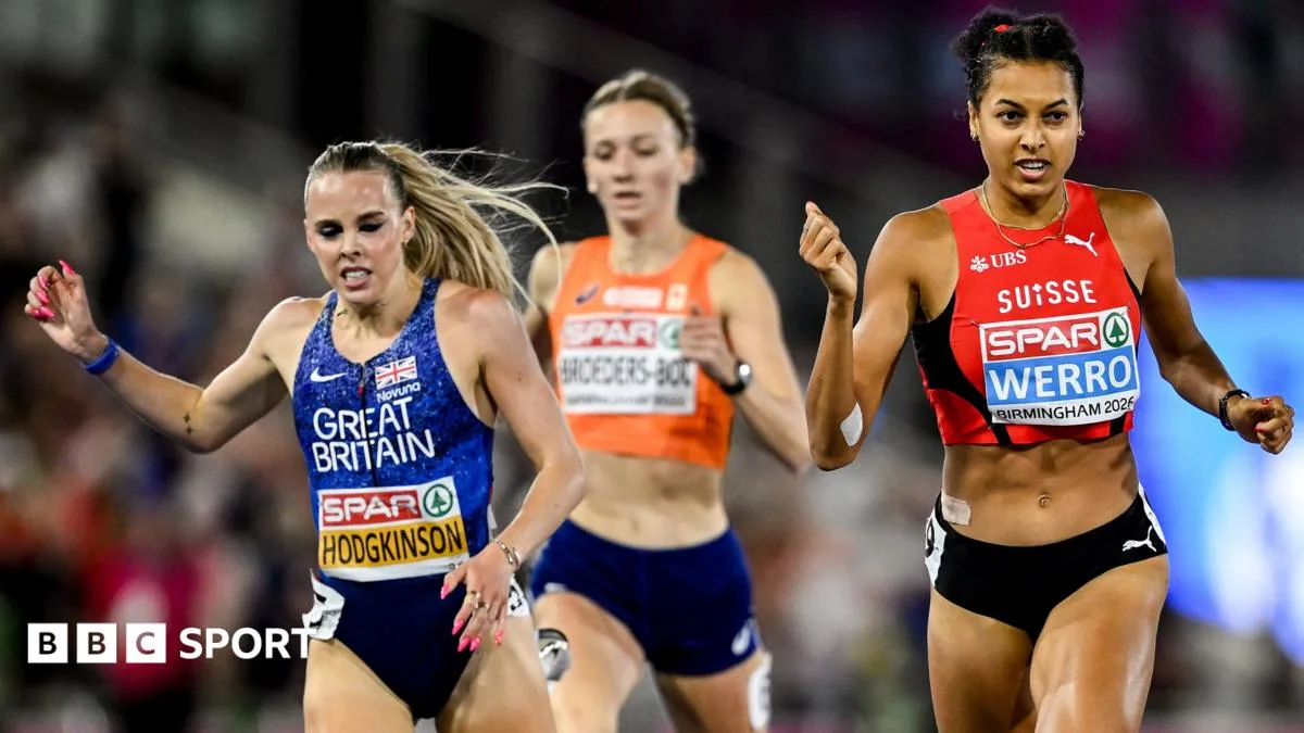 Keely Hodgkinson Takes Silver in European 800m Final Behind Audrey Werro