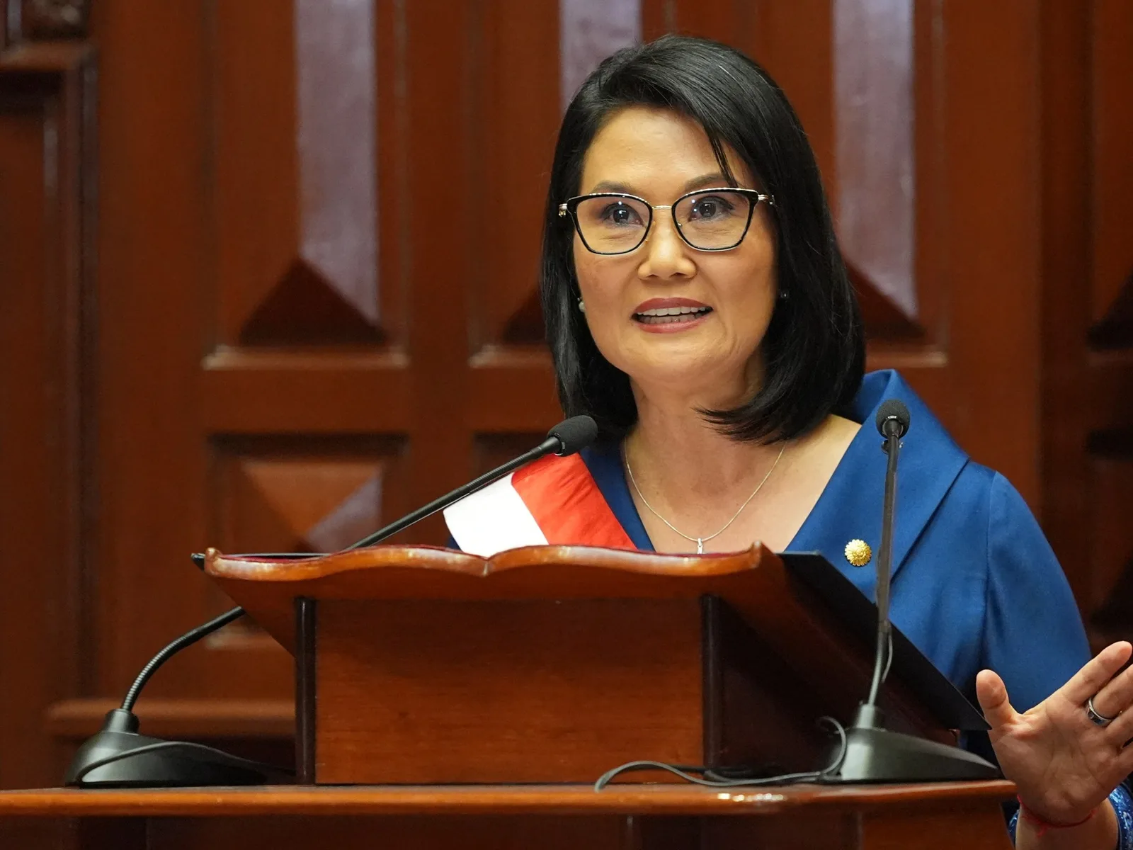 Keiko Fujimori Sworn In as President of Peru After Narrow Election Win