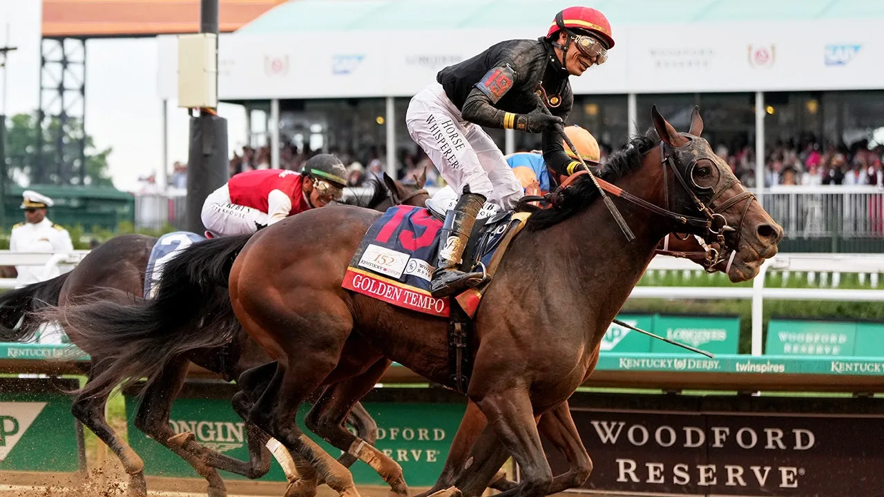 Kentucky Derby Winner Golden Tempo Will Not Compete in Preakness Stakes