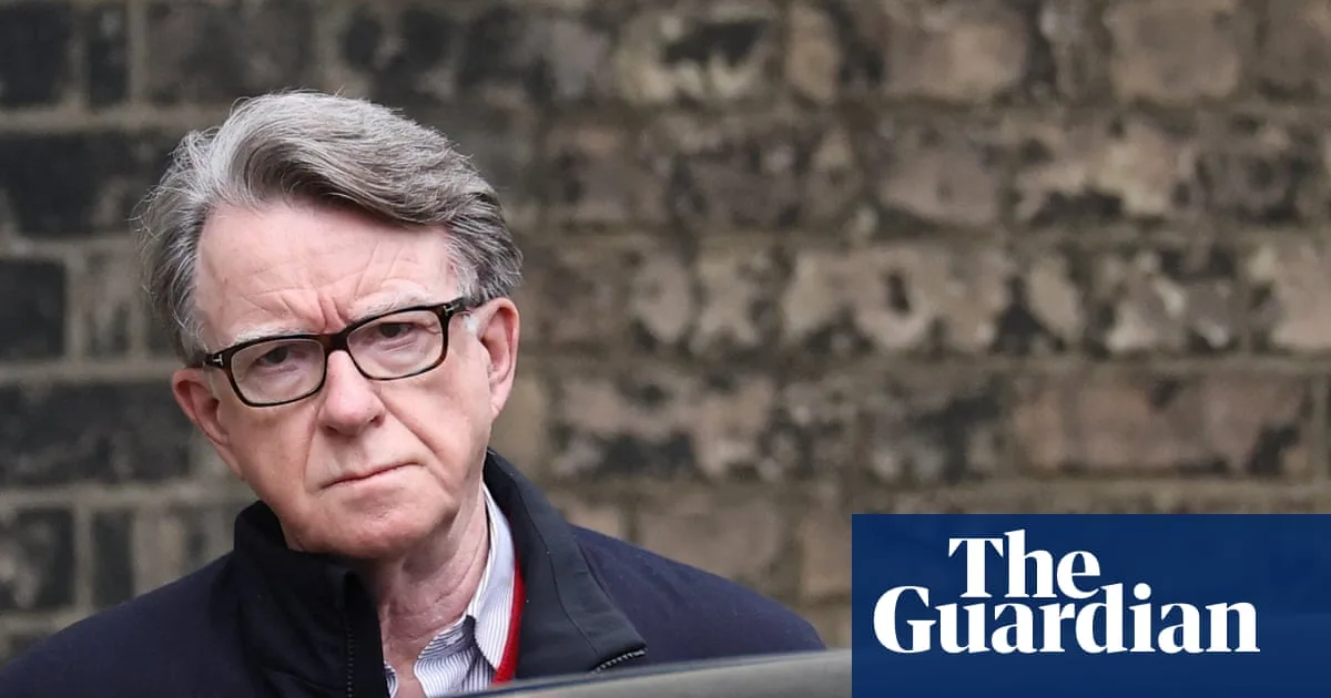 Key Vetting File on Mandelson’s US Ambassador Appointment Withheld