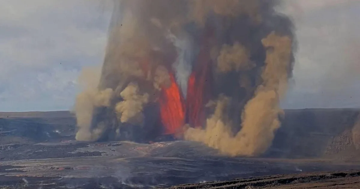 Kilauea Volcano Erupts Again, Emitting Ash and Glassy Fragments