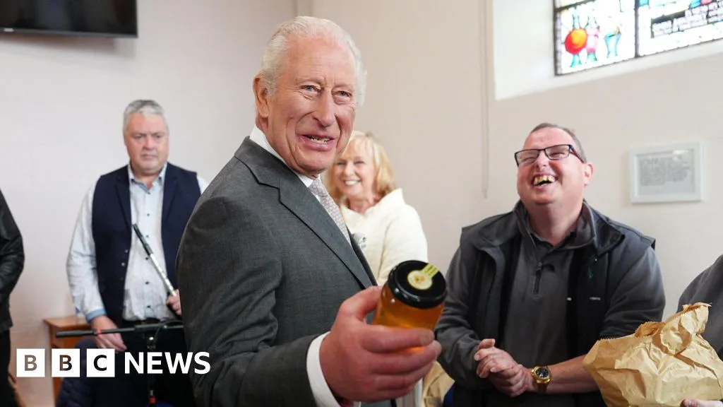King Charles Jokes After Seagull Poos on Suit During Northern Ireland Visit