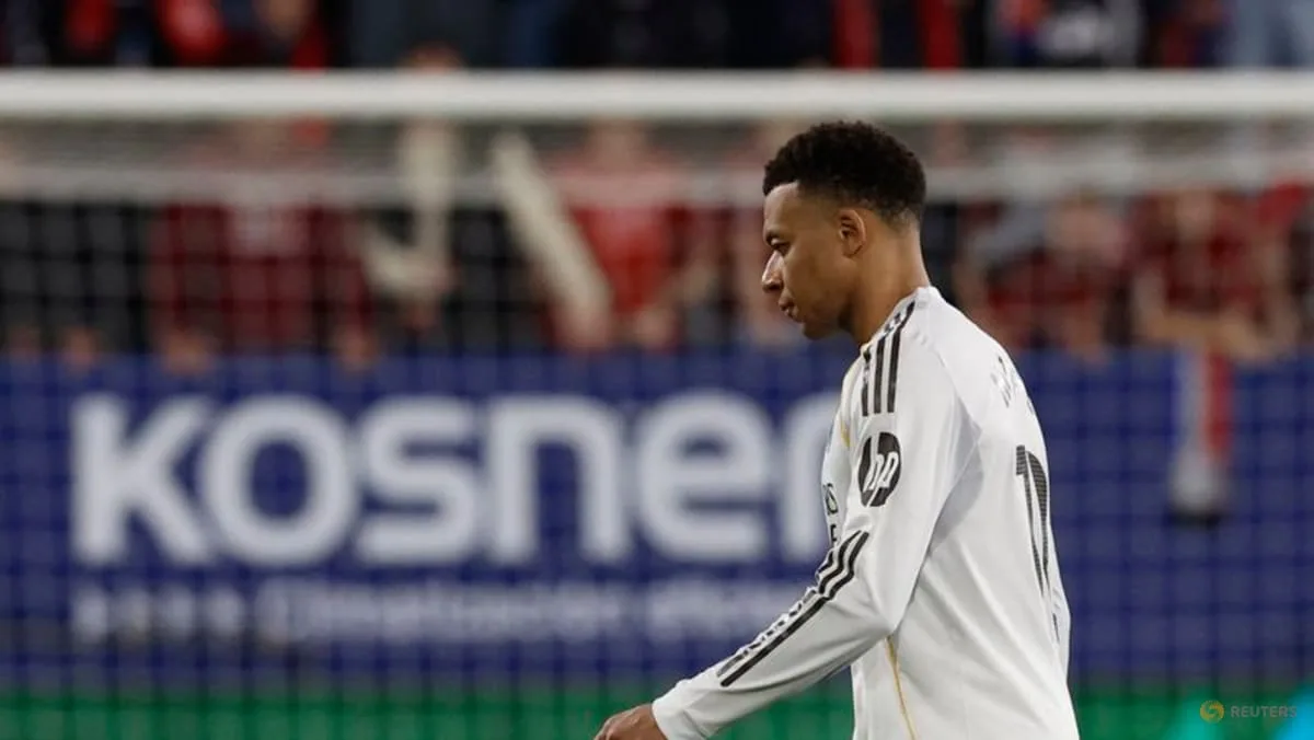 Real Madrid Advances Past Benfica in Champions League Playoff; Mbappe Absent