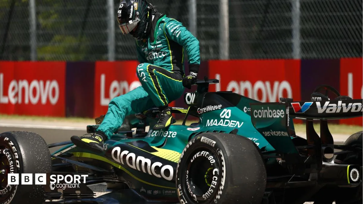 Lance Stroll Suffers Suspension Failure During Hungarian Grand Prix Practice