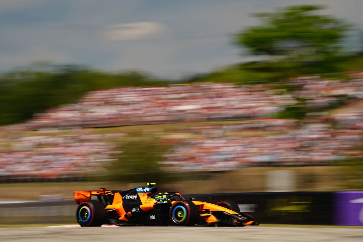 Lando Norris Secures Pole Position at Hungarian Grand Prix Ahead of Lewis Hamilton