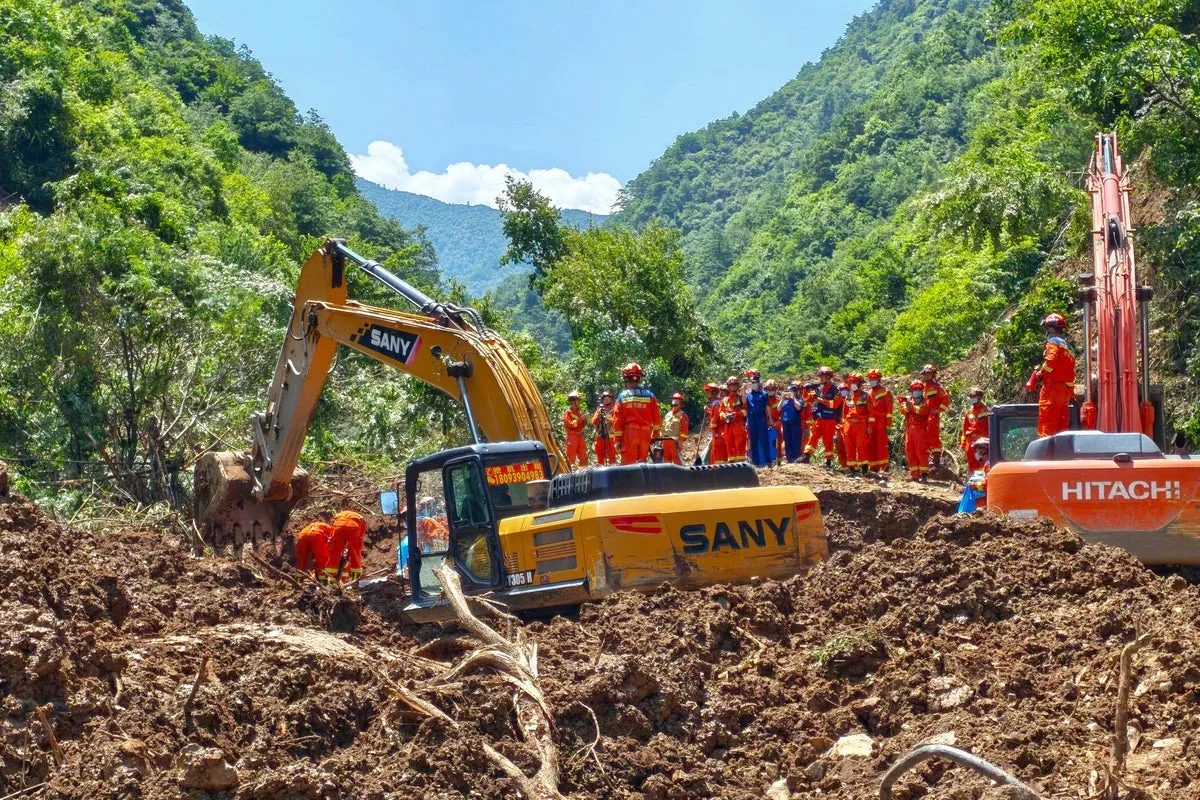 Landslides and Severe Storms Kill Multiple People in Northwestern and Central China