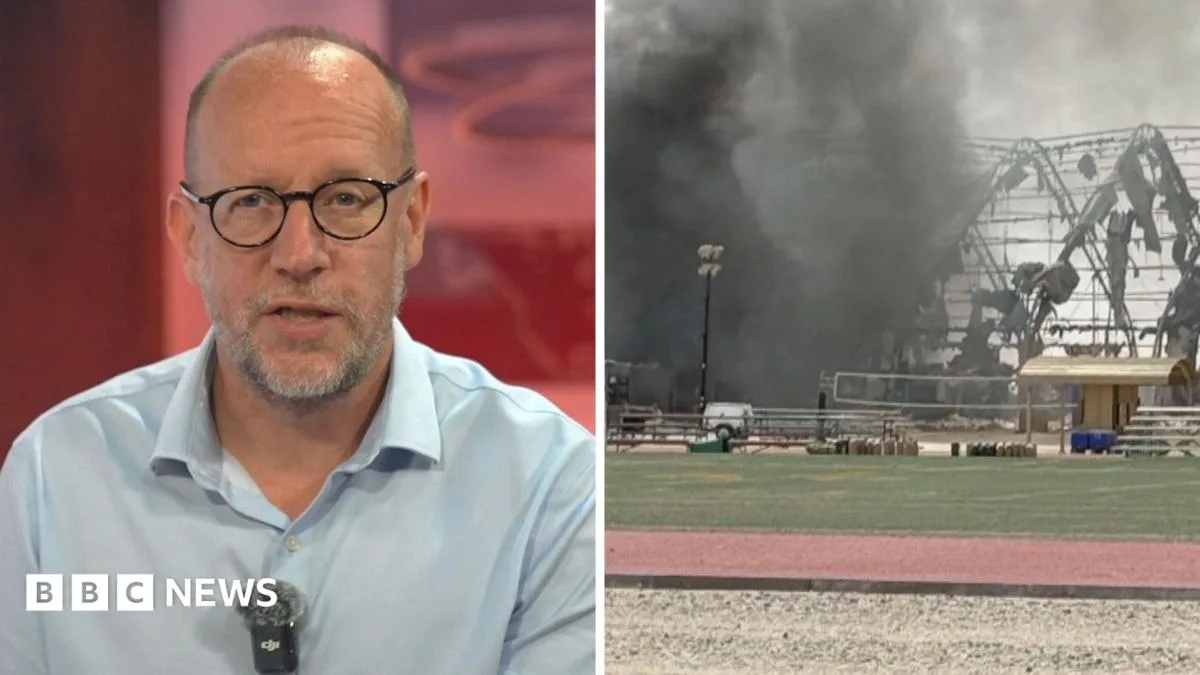 Leaked Photos Show Damage at US Bases After Iranian Strikes in Gulf Region