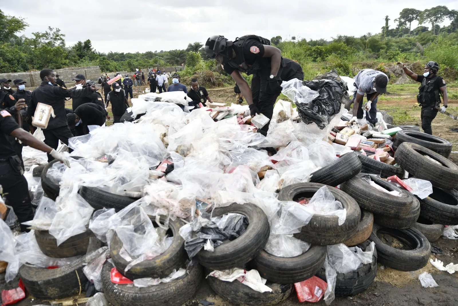 Liberian Authorities Destroy Over 4 Metric Tonnes of Seized Cocaine