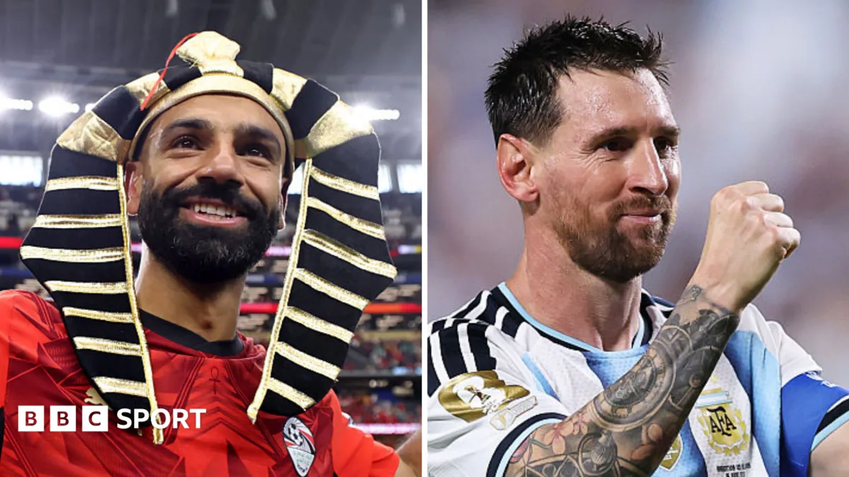 Lionel Messi and Mohamed Salah Face Off in World Cup Last-16 Match
